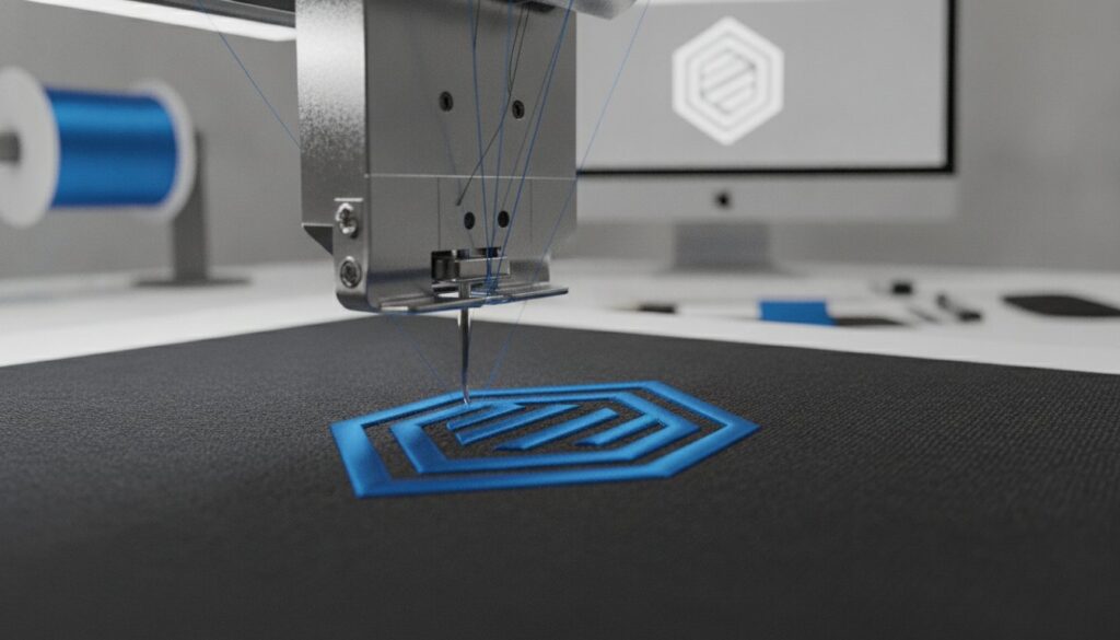 Custom Logo Design for Embroidery: Engineering Your Brand for Thread and Needle